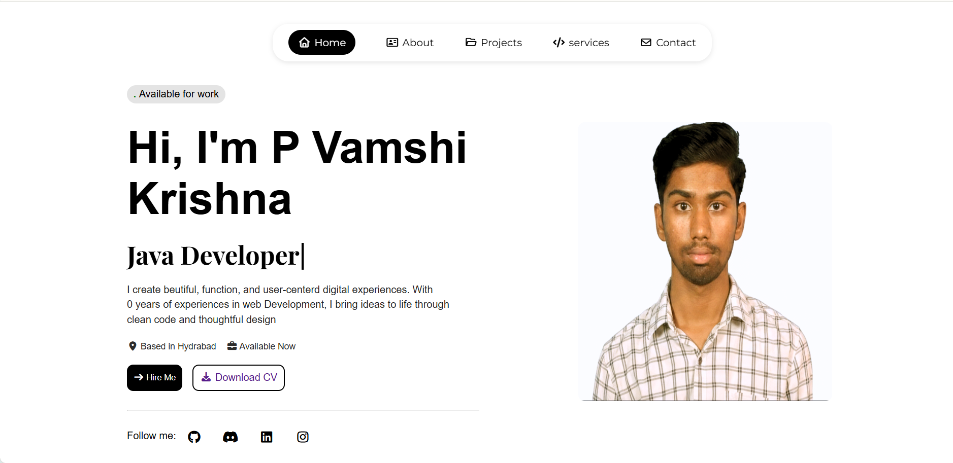 Portfolio Website